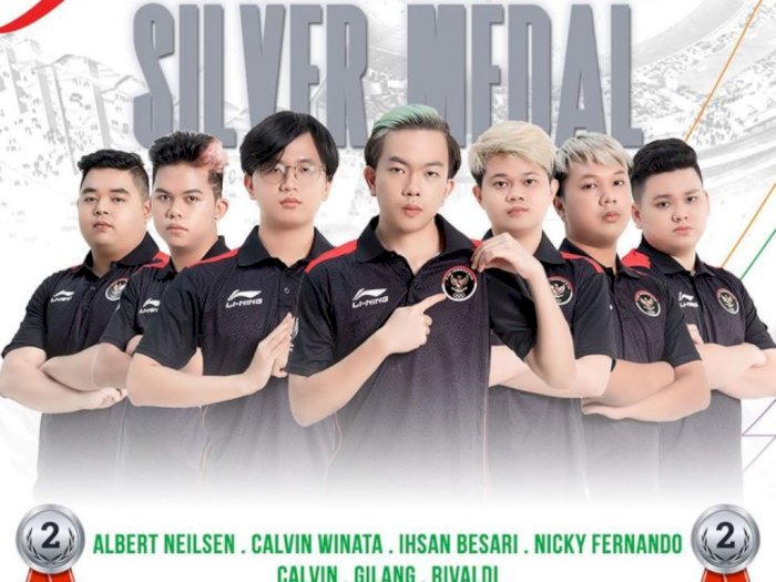 Kalah dari FIlipina, Tim E-Sport Mobile Legend Indonesia Harus Puas Raih Medali Perak