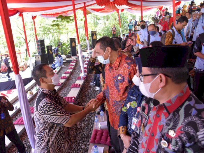 Hendi Sambut Peserta Jambore Nasional Penyuluh Anti Korupsi se-Indonesia