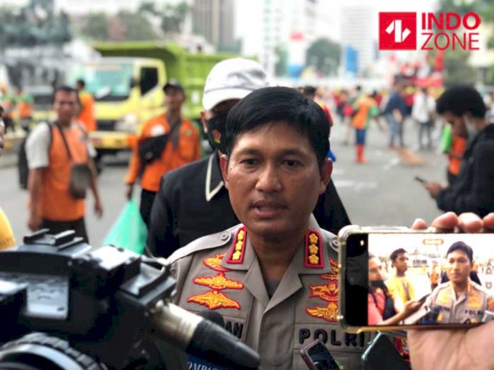 Keren! Demo Buruh di Jakarta Berakhir Tertib