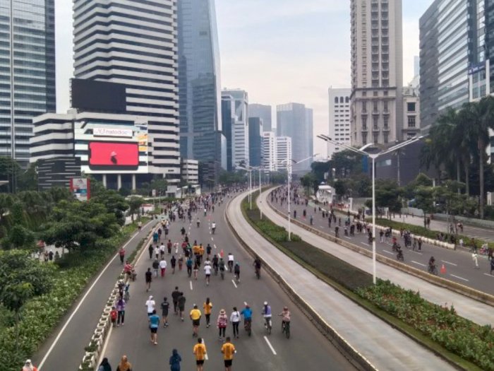 Jakarta Ada CFD Lagi, Polisi Ingatkan PKL Jangan Jualan