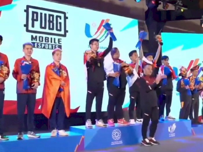 Selamat! Timnas PUBG Mobile Indonesia Sabet Medali Emas di SEA Games Vietnam 2021