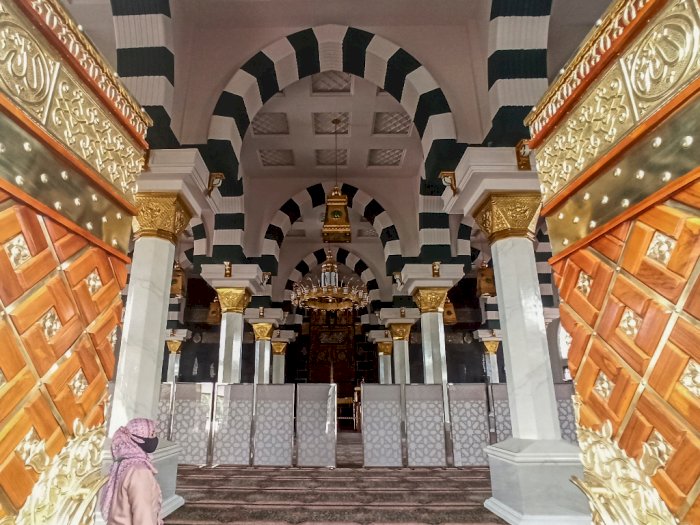 Megah! 'Masjid Nabawi' Dibangun Pengusaha Terkaya Blitar