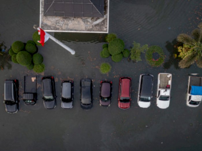 Penyebab Banjir Rob Pelabuhan Tanjung Emas Semarang, Tanggulnya Jebol