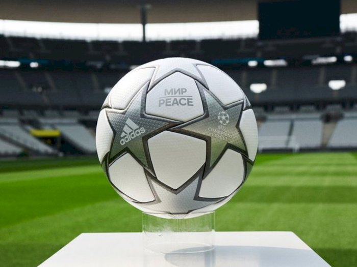 Bola Final Liga Champions Musim Ini Resmi Dirilis, Bawa Pesan Perdamaian