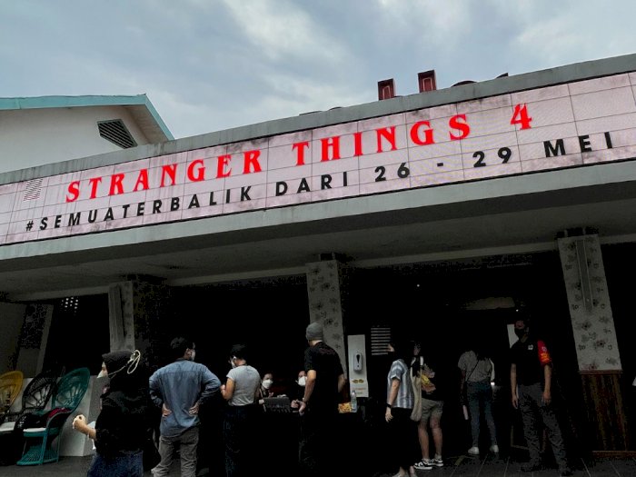 Dunia Upside Down 'Stranger Things 4' Hadir di M Bloc Space, Seru Banget! 