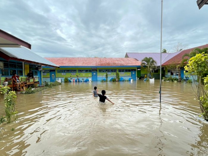 Banjir Kembali Merendam Kabupaten Pinrang, 200 KK Kena Imbasnya: Sudah Langganan!