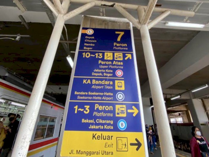 Biar Gak Nyasar, Ini Panduan Transit dari Bogor, Depok, Nambo di Stasiun Manggarai