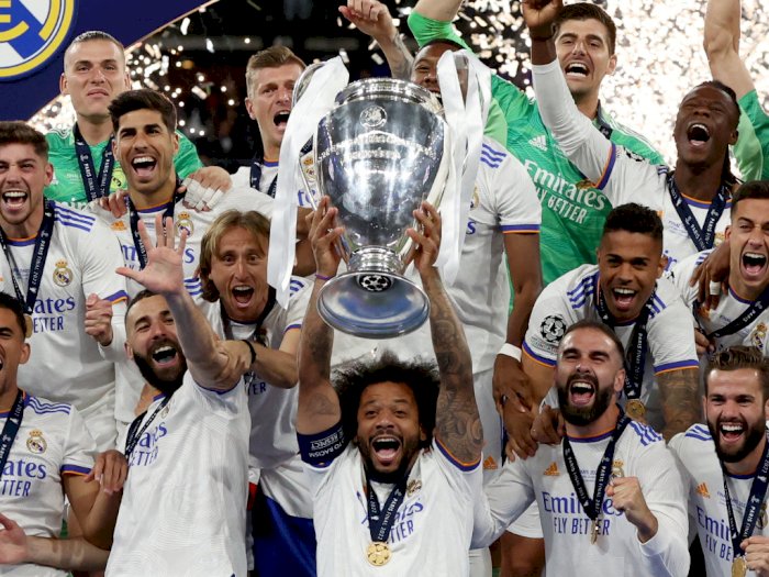 Real Madrid Juara Liga Champions, Liverpool Dibuat Frustasi oleh Courtois