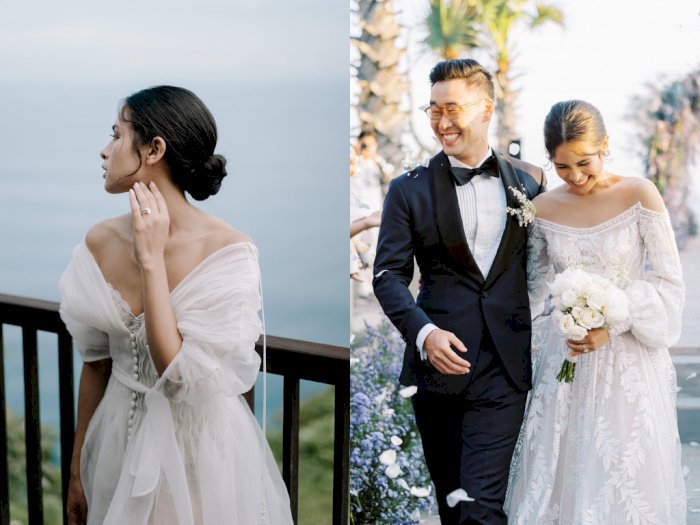 Jadi Sorotan, Intip Gaun Resepsi Pernikahan Maudy Ayunda dengan Jesse Choi di Bali
