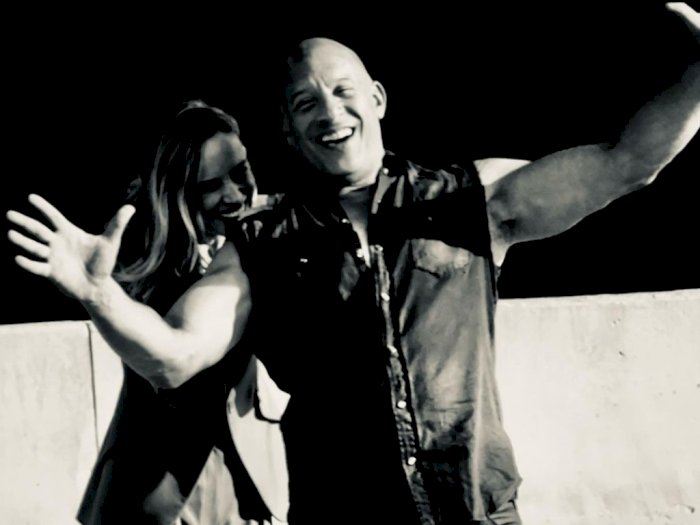 Vin Diesel Unggah Foto Bareng Brie Larson, Merasa Bersyukur Sang Aktris Gabung ke Fast X