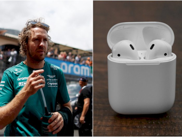 Berkat Fitur Find My, Pebalap F1 Sebastian Vettel Temukan Kembali Airpods-nya yang Dicuri