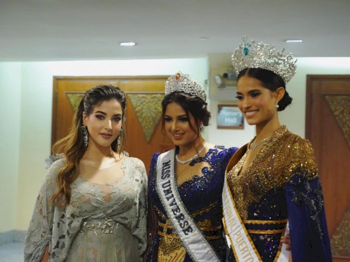 Tasya Farasya Foto Bareng Miss Universe Haranaaz Sandhu, Komentar Ibunda Asli Bikin Ngakak