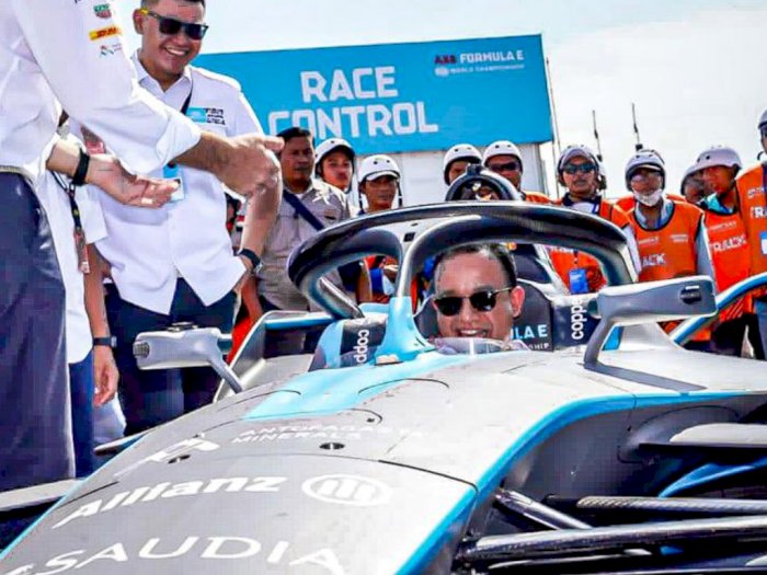  2 Hari Lagi, Anies Baswedan Sudah Jajal Mobil Formula E: Lebih Rumit Dari Formula 1