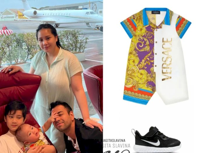 Harga Baju Anak Raffi-Nagita Capai Jutaan, Netizen: Gaji Suamiku Dipakai Baju Rayyanza
