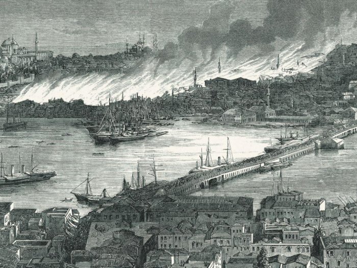 Sejarah 5 Juni: Tragedi Kebakaran Kota Konstantinopel Turki yang Berawal dari Arang Panas