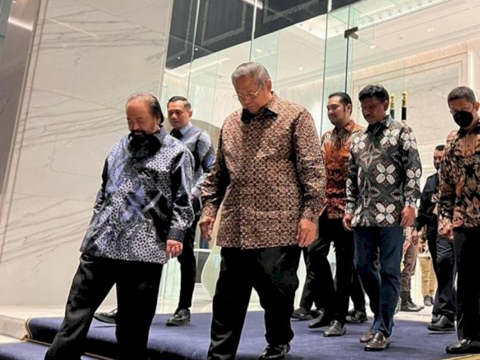 Demokrat Ungkap Alasan SBY Temui Surya Paloh di NasDem Tower