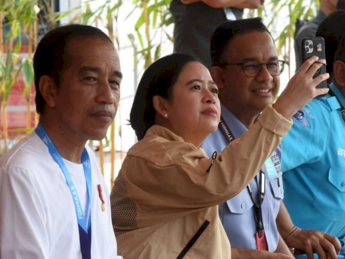 Jokowi dan Puan Hadir di Formula E, PDIP DKI: Itu Hal yang Normatif