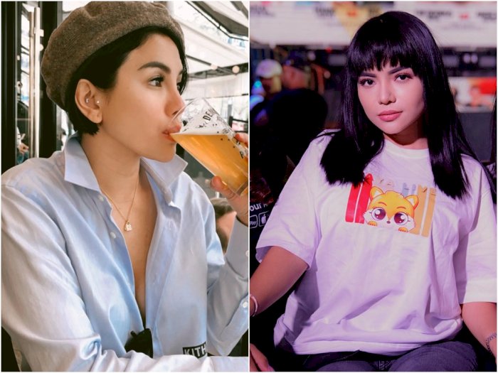 Heboh Nikita Mirzani Cium Bibir Dinar Candy Jelang Duel Tinju, Netizen Nyinyir: Lesbian?