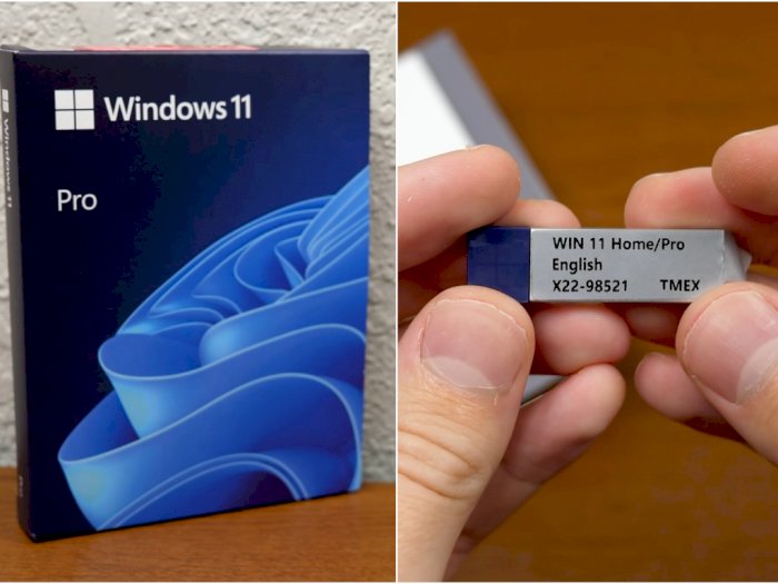 Nggak Pakai CD Lagi, Tampilan Fisik Windows 11 Seperti Flashdrive