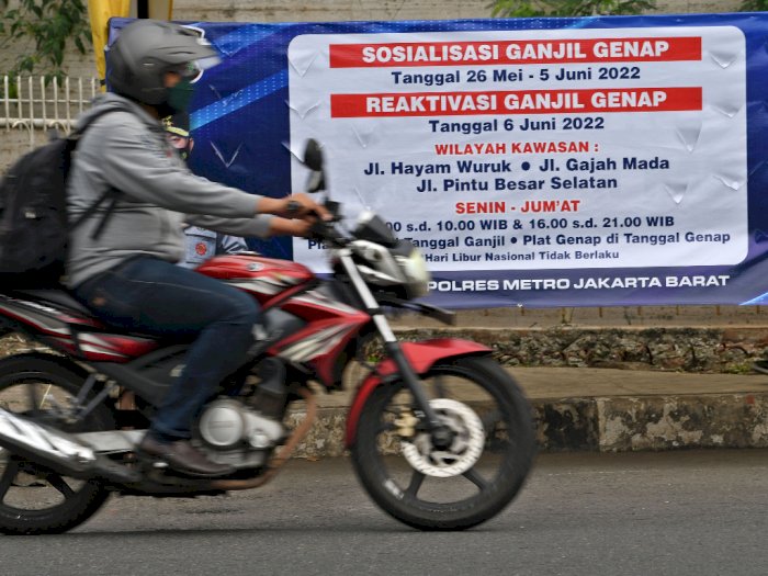 2 Hari Masa Uji Coba Perluasan Ganjil Genap di Jakarta, Hampir 1.000 Pelanggar Ditegur