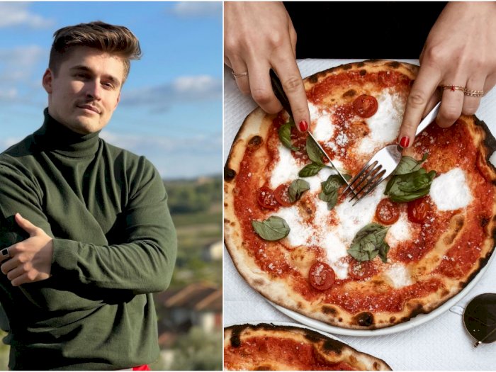 Receh! YouTuber Ini Kehilangan Ribuan Subcribers karena Makan Pizza Pakai Pisau dan Garpu