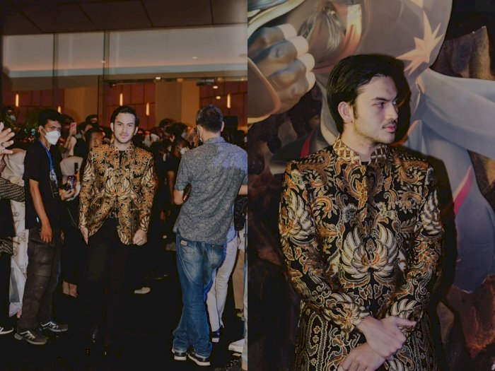 Gantengnya Rizky Nazar Pakai Jas Batik di Gala Premiere Film Terbaru: Pangeran Arab Condet