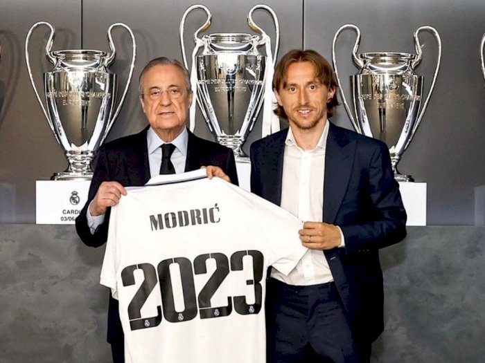 Luka Modric Di Perpanjang Hingga 2023 Di Real Madrid