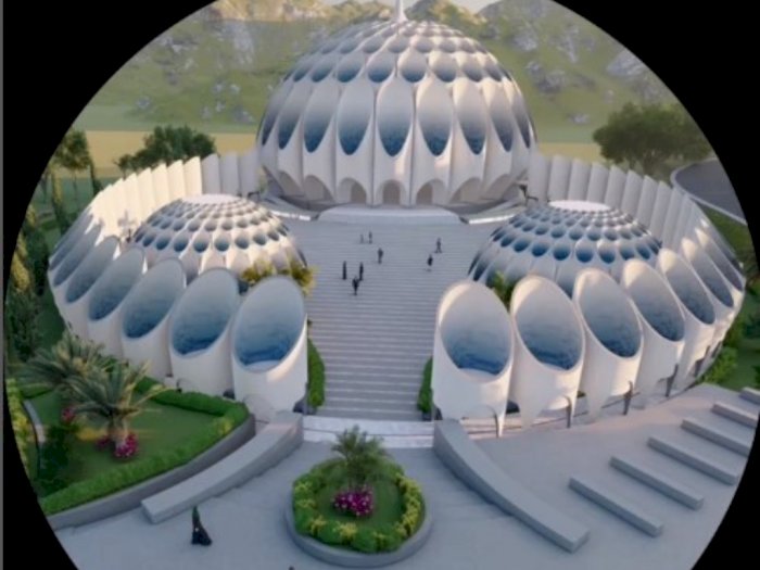 Serba Putih, Ini Penampakan Masjid Al Mumtadz yang Dibangun Ridwan Kamil Buat Eril