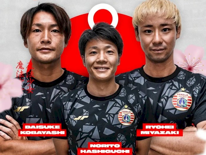 Persija Trial Tiga Pemain Jepang yang akan Tampil di Piala Presiden