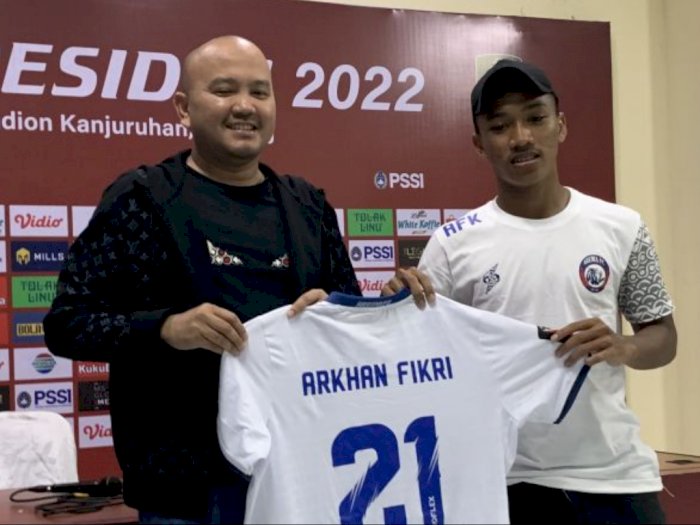 Arema FC Dapat Pemain Timnas Indonesia U-19 Arkhan Fikri, Kontrak 5 Tahun