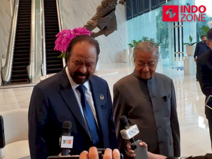 Dikunjungi Mahathir Mohamad, Surya Paloh Ungkap Sudah Bersahabat 40 Tahun