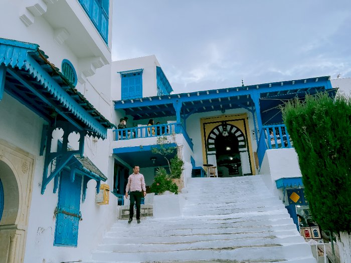 Sidi Bou Said, Kota Cantik di Pesisir Tunisia View-nya Mirip Santorini! 
