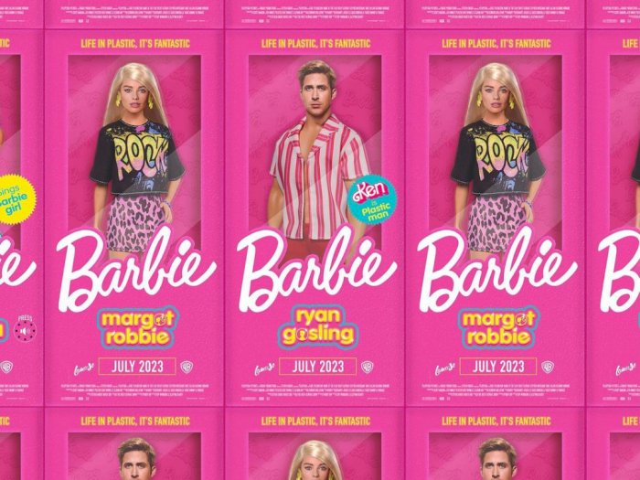 Margot Robbie & Ryan Gosling Berubah Jadi Boneka Plastik dalam Poster Film Barbie Ala Fans