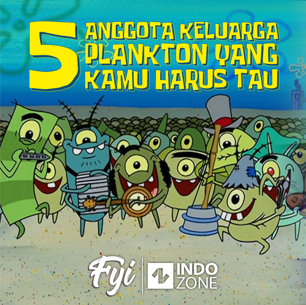 5 Anggota Keluarga Plankton Yang Kamu Harus Tau