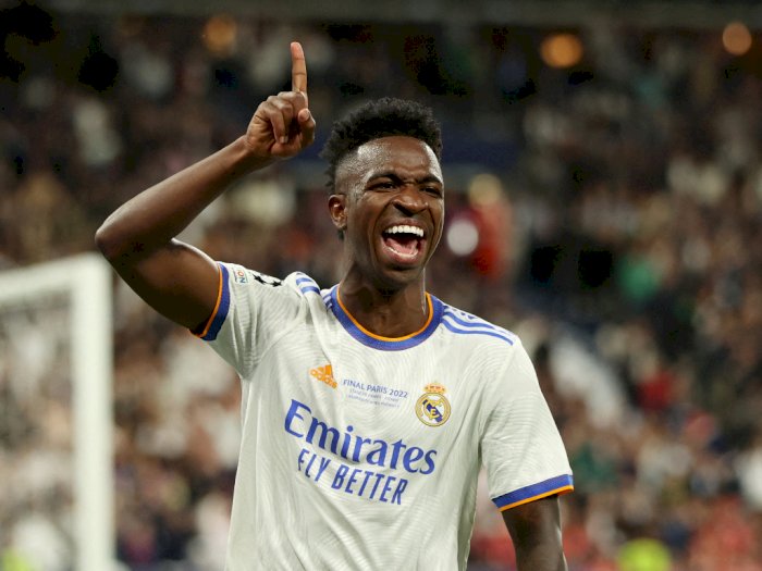 Perpanjang Kontrak di Real Madrid, Vinicius: Saya Mau Bertahan di Klub Terbaik Dunia