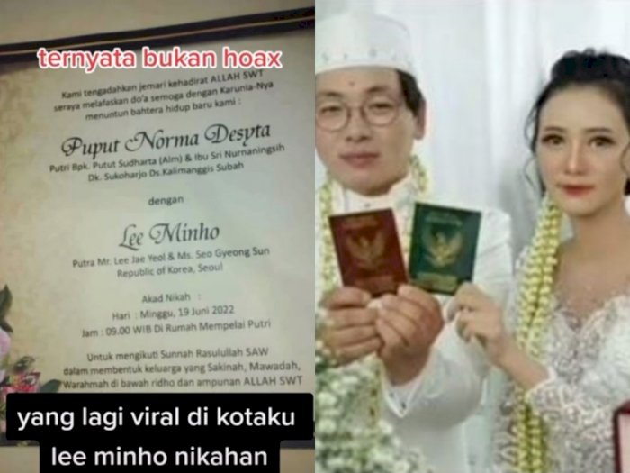 Viral Lee Minho Nikahi Gadis Indonesia, Mas Kawinnya Apartemen dan Mobil Bikin Melongo!