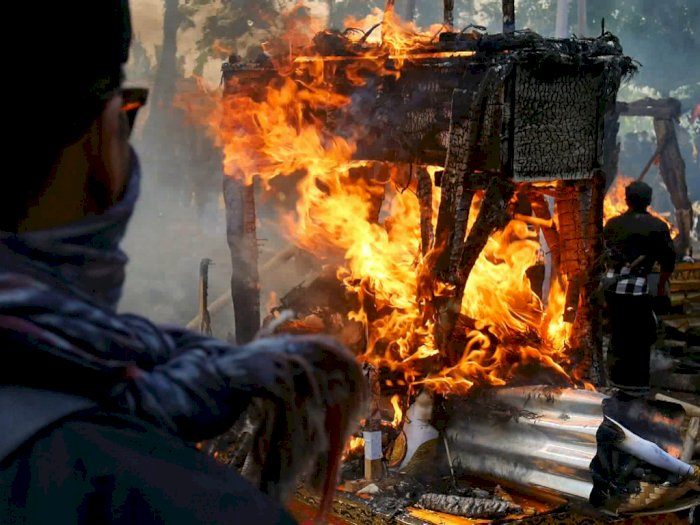 Gak Boleh Ada Kesedihan dalam Ritual 'Pembakaran' Jenazah di Bali!