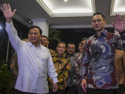 Soal Peluang Koalisi Gerindra-Demokrat, Prabowo: Kalau Saya Cerita Enggak Seru