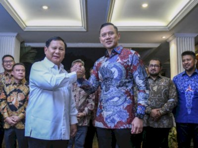 Usai Bertemu Prabowo, AHY Ingin Terus Bangun Komunikasi dengan Gerindra