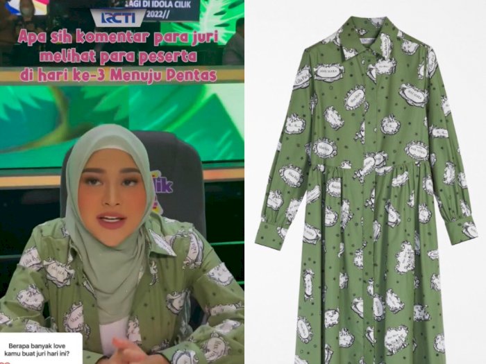 Aurel Hermansyah Pakai Dress Hijau Mahal, Netizen: Jiwa Miskinku Terhibur