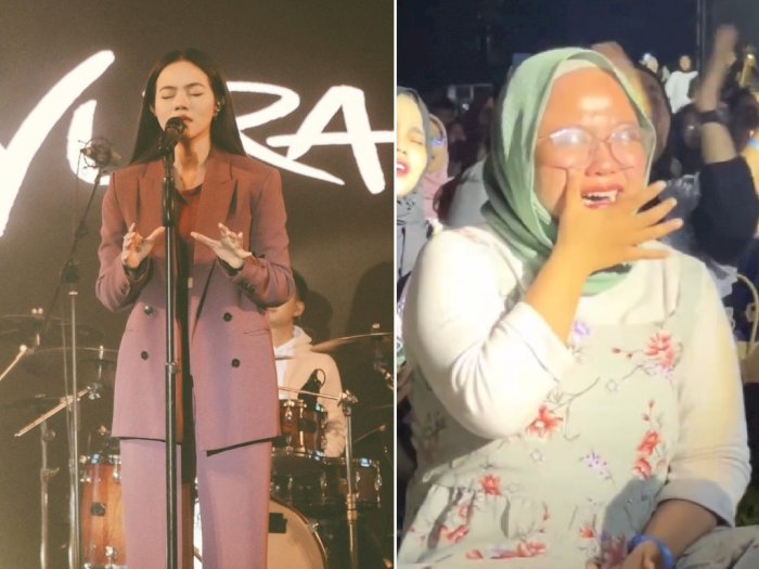 Yura Yunita Unggah Video Konser, Penonton Nangis Dengar Lirik 'Tutur Batin' Soal Insecure
