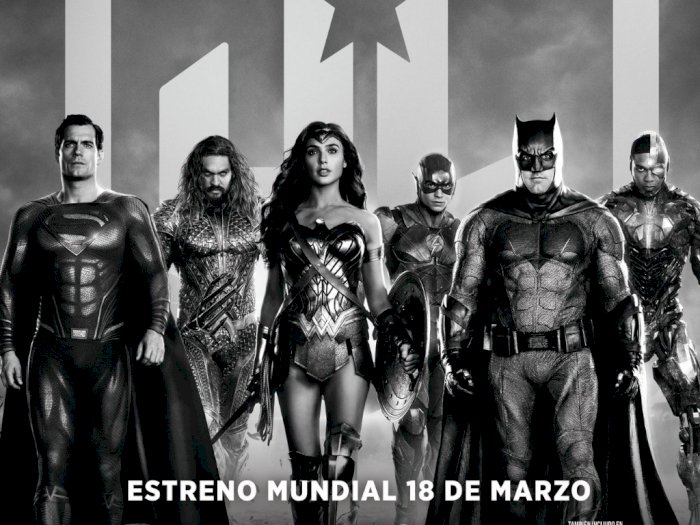 'Justice League Zack Snyder' Rilis Digital, Termasuk Versi Black and White