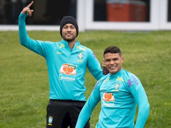Thiago Silva Ajak Neymar Gabung ke Chelsea, Mau Tinggalkan PSG?