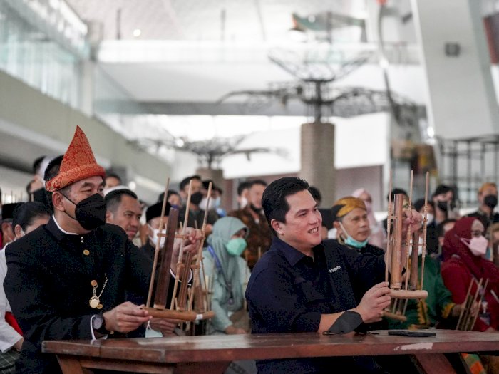 Erick Thohir Dorong Bandara Internasional Jadi Panggung Tetap Seniman Indonesia