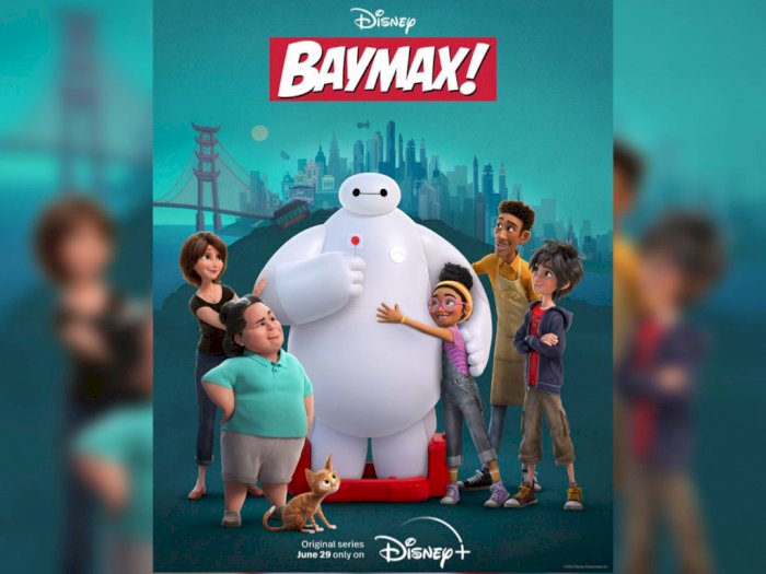 Asik! Hari Ini Series 'Baymax!' dari Film Disney 'Big Hero 6' Tayang