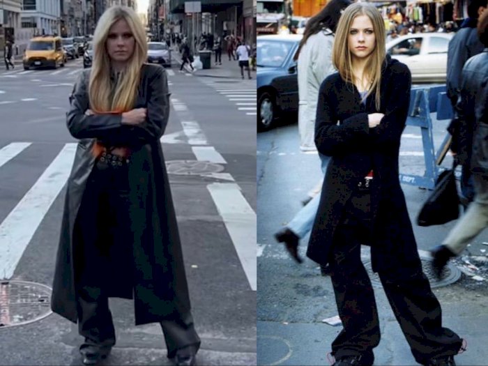 20 Tahun Berlalu, Avril Lavigne Recreate Album Covernya yang Paling Ikonik