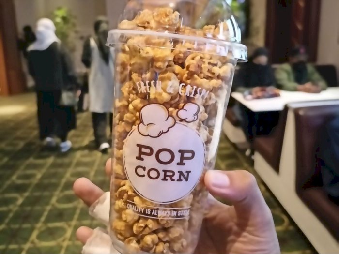 Resep Popcorn Caramel Bioskop XXI, Cemilan Wajib Buat Temani Nonton! 