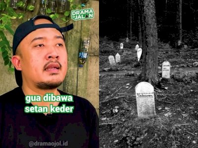Niat Motong Jalan, Driver Ojol ini Malah Keliling Kuburan 'Setan Keder' Sampai Subuh