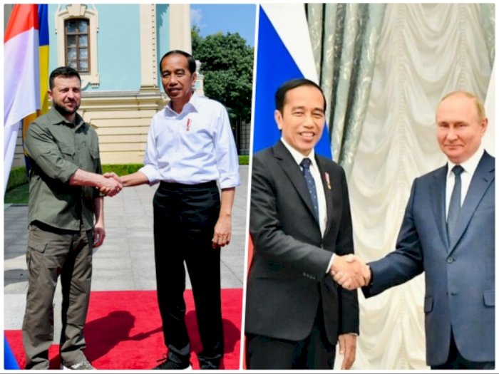 Presiden Jokowi Sampaikan Pesan Zelensky ke Putin Secara Tak Tertulis