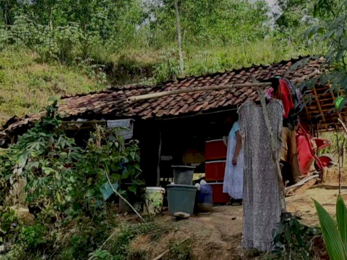 Ironi! Satu Keluarga di Pacitan Tinggal Kandang Kambing, Makan Nasi Saja Tak Mampu
